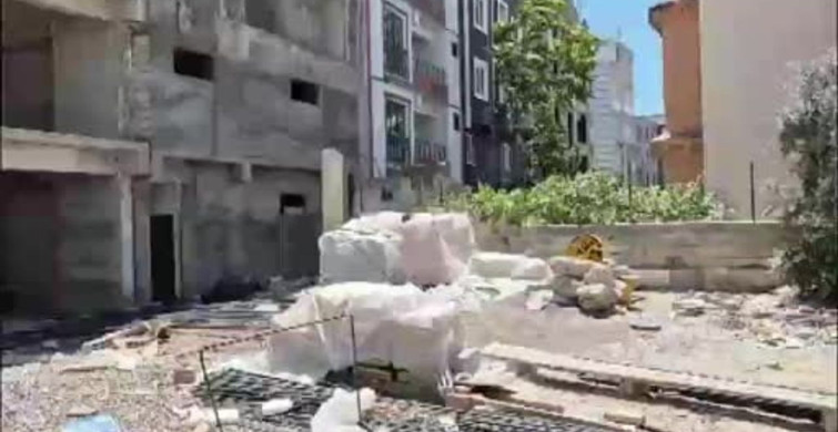 Adıyaman'da vinç operatörü çelik halata sıkışarak yaralandı