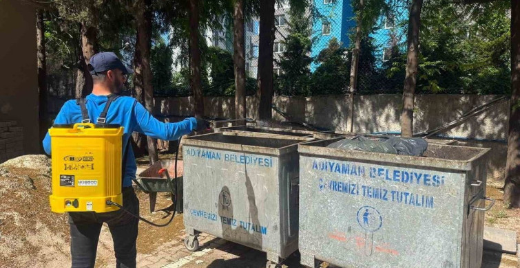 Adıyaman'da Yaz İlaçlama Çalışmaları Başladı