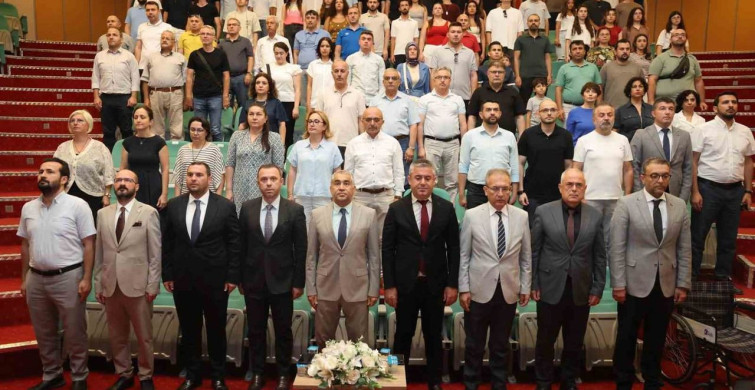 Adnan Menderes Üniversitesi'nde 15 Temmuz darbe girişimi programı yapıldı