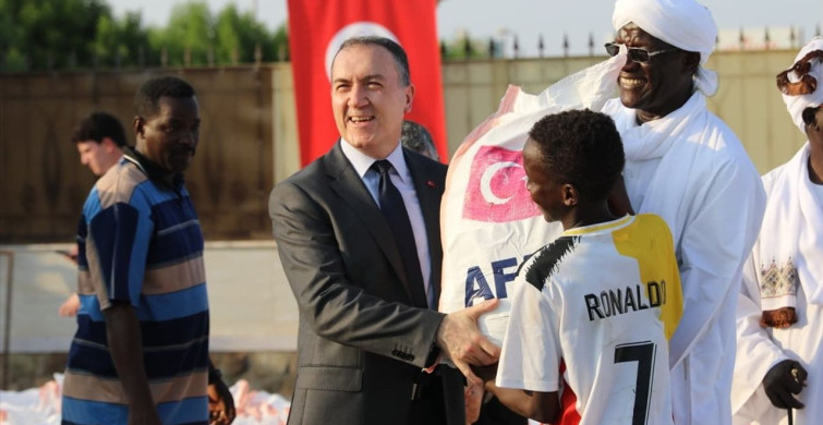 AFAD Sudan'da 1500 Aileye Gıda Desteği Sağladı
