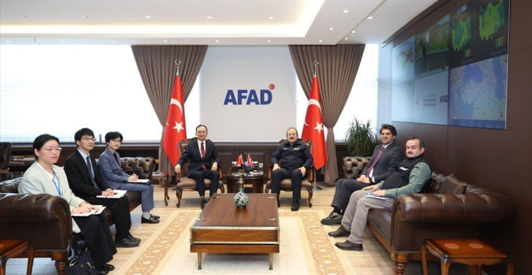 AFAD ve Çin Büyükelçiliği Arasında İşbirliği Görüşmesi