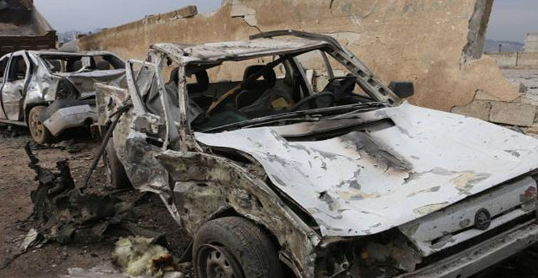 Afrin'de Bombalı Saldırı