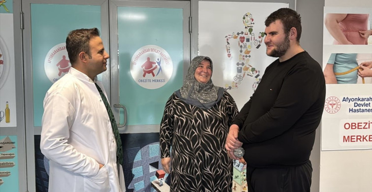 Afyonkarahisar'da Anne-oğul Zayıflama Serüveni