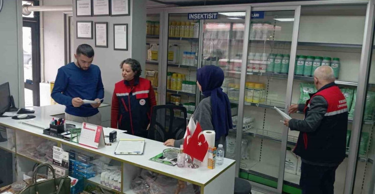Afyonkarahisar'da Bitki Koruma Ürünleri Bayilerine Denetim