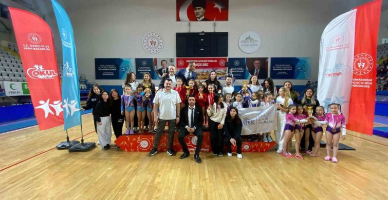 Afyonkarahisar'da Cimnastik Müsabakaları Sonuçlandı