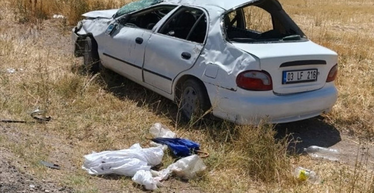 Afyonkarahisar'da Otomobil Kazası: 4 Yaralı