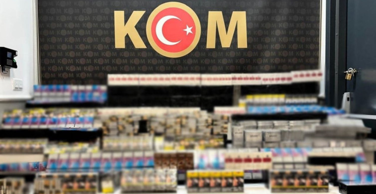 Afyonkarahisar'da Saman Yüklü Tırlarda Kaçak Sigara Operasyonu