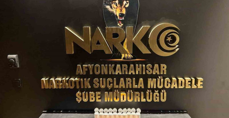 Afyonkarahisar'da Uyuşturucu Operasyonu: 508 Sentetik Ecza Ele Geçirildi