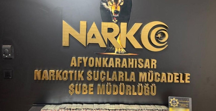Afyonkarahisar'da uyuşturucu operasyonunda iki kişi tutuklandı