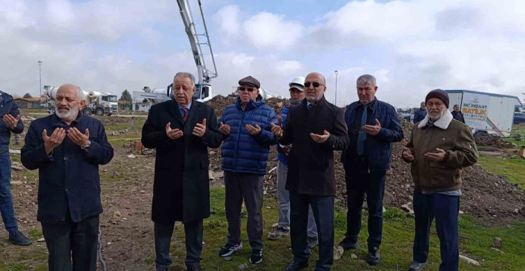 Afyonkarahisar'da Yeni Cami Temeli Atıldı