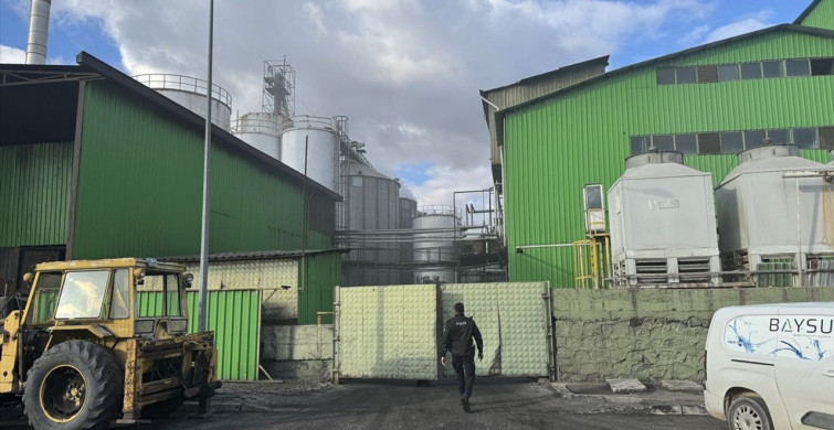 Afyonkarahisar'daki Yağ Fabrikasında Yangın Durumu