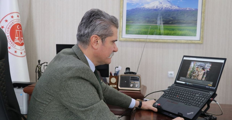 Ağrı Cumhuriyet Başsavcısı Adem Çalış, Yılın Kareleri Oylamasına Katıldı