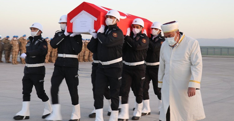 Ağrı Şehidi Memleketine Uğurlandı