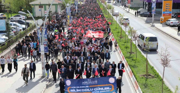 Ağrı'da Bilim Dolu Günler Şenliği Başladı
