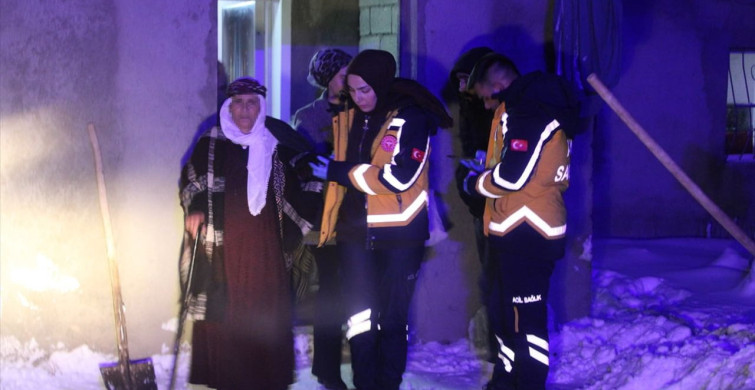 Ağrı'da Kış Koşullarında Sağlık Hizmeti