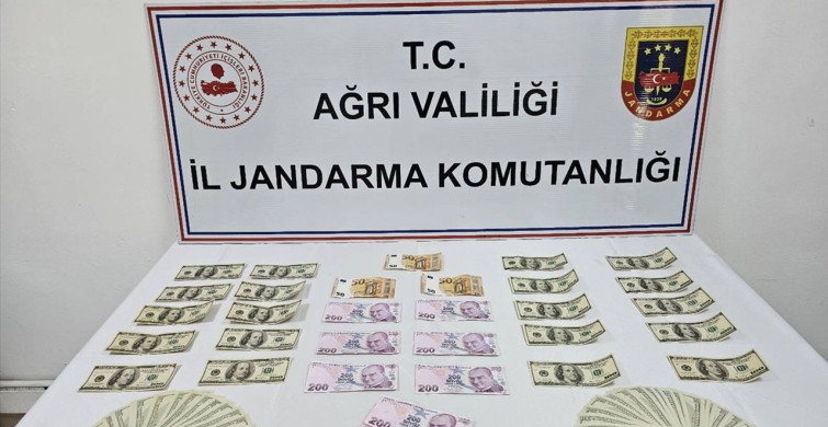 Ağrı'da Sahte Para ile Yakalanan Şüpheli Gözaltında