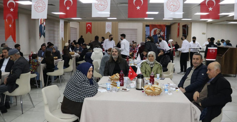 Ağrı'da Şehit Aileleri ve Gazilerle İftar Buluşması