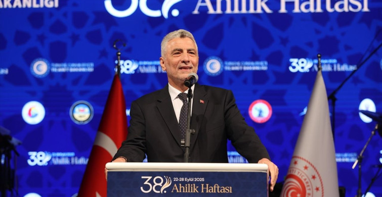 Ahilik Haftası Kapanış Töreni'nde Ticaret Bakanı Ömer Bolat'ın Açıklamaları
