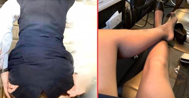 Ahlaksız Hostes Müstehcen Fotoğraflarını Paylaşarak Yolcularla Birlikte Oldu