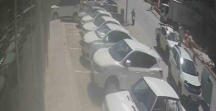 Ahlat'ta tehlikeli hareket eden çöp konteyneri paniğe yol açtı