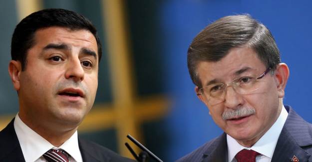 Ahmet Davutoğlu'ndan, Selahattin Demirtaş'ın Teklifine Cevap!