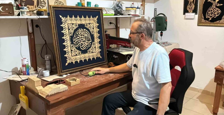 Ahşaba Sanatla Hayat Veren Jandarma Emeklisi