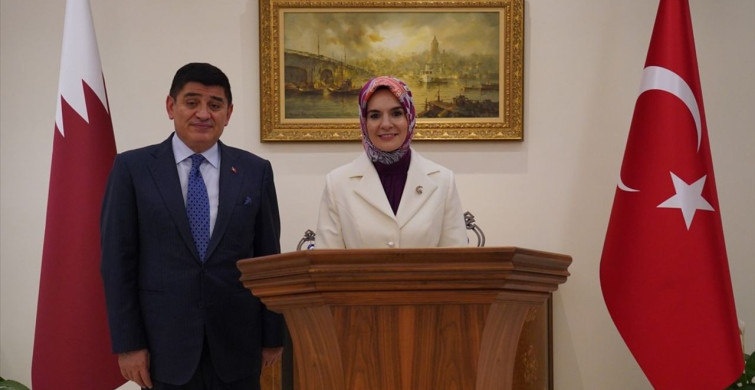 Aile ve Sosyal Hizmetler Bakanı Göktaş, Doha Büyükelçiliğini Ziyaret Etti