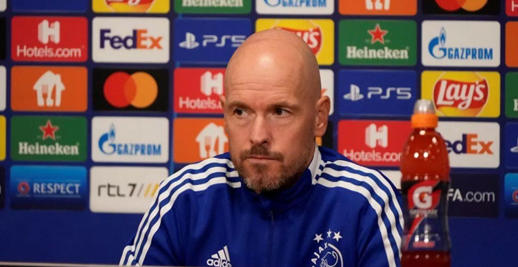 Ajax Teknik Direktörü Erik ten Hag'dan Beşiktaş Açıklaması!