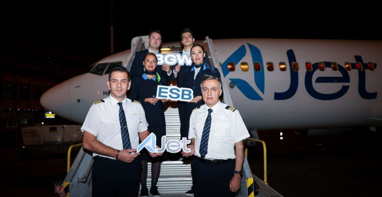 AJet Ankara'dan Bağdat'a Uçuş Seferleri Başlattı