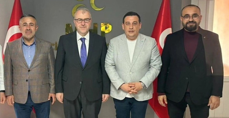AK Parti Bilecik Heyetinden MHP İl Başkanına Ziyaret