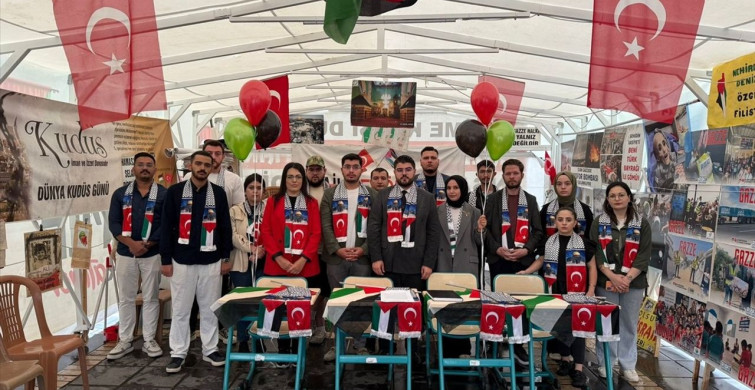 AK Parti Gençlik Kolları'ndan Gazze'deki Çocuklara Dikkat Çekilmesi