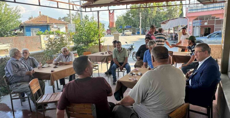 Ak parti il başkanı subaşıoğlu, sarayköy’de buğday hasadı yaptı