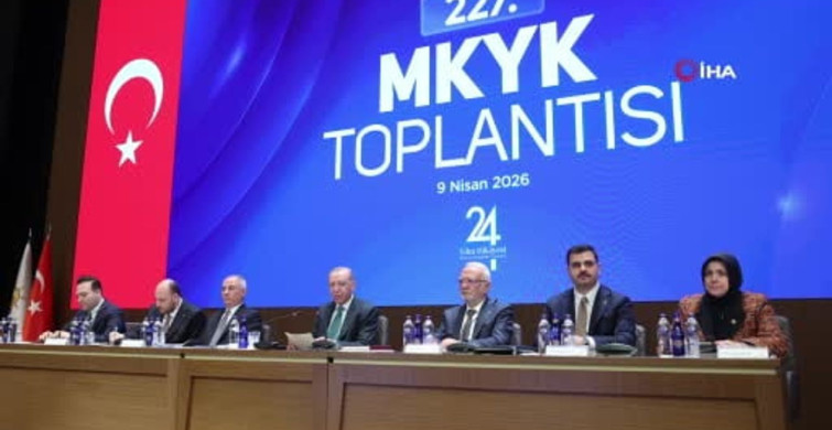 AK Parti MKYK Toplantısı Başladı