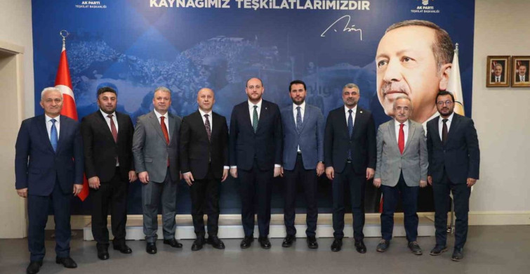 Ak parti terme ilçe başkanlığı’nda bayrak değişimi: başkan mümin osman ertan oldu