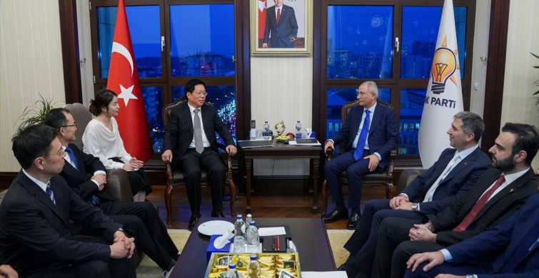 AK Parti ve Çin Komünist Partisi Arasındaki Görüşme