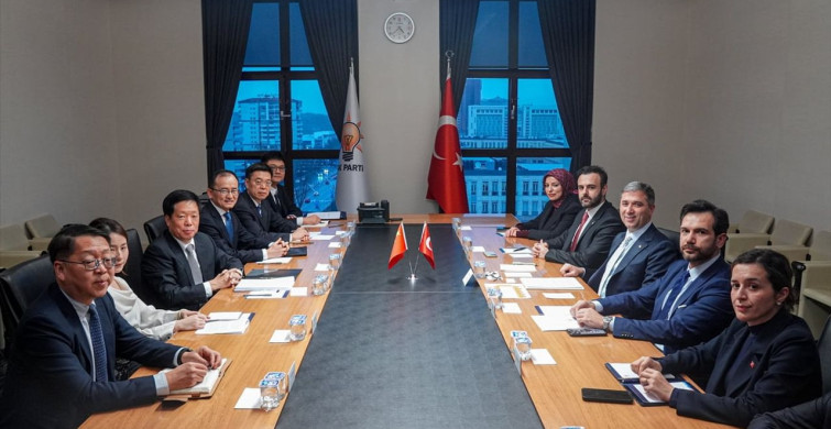 AK Parti'den Çin Heyetine Önemli Kabul