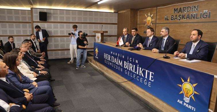 AK Parti'den Mardin'de Terörsüz Türkiye Vurgusu