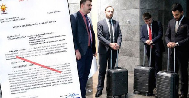 AK Parti'nin İstanbul Seçimlerinin İptaline İlişkin Verdiği Dilekçe Ortaya Çıktı