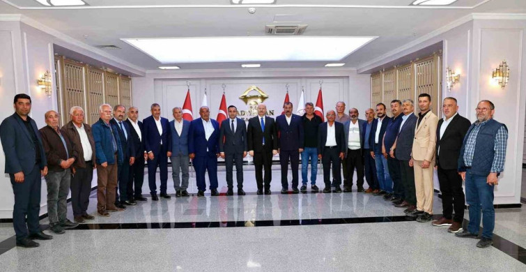 Akçadağ'dan Vali Küçük'e Hayırlı Olsun Ziyareti