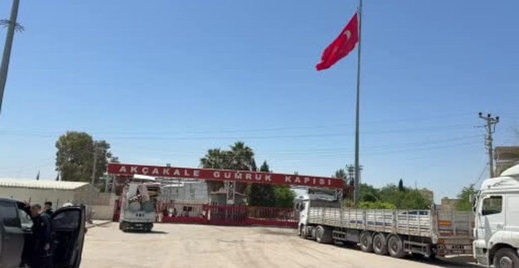 Akçakale Gümrük Kapısı'nda Sivil Geçişler Başladı