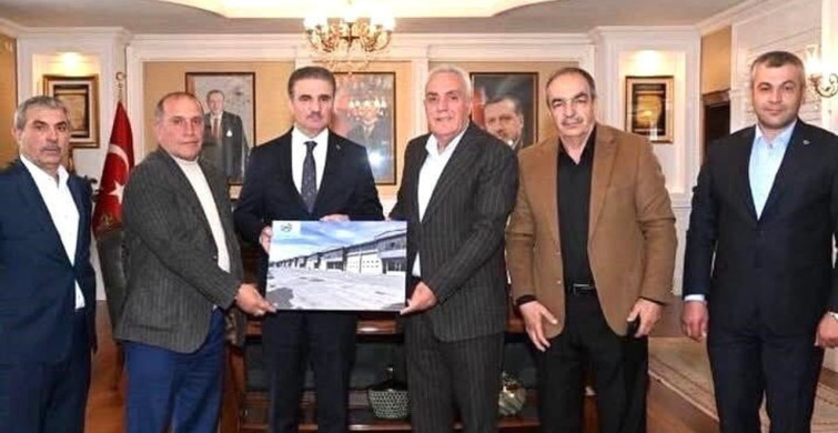 Akdağ Sanayi Yapı Kooperatifi, Vali Baruş'u Ziyaret Etti