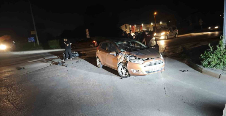 Akhisar Mahallesi'nde Motosiklet Kazası: Sürücü Ağır Yaralı