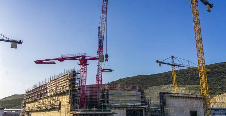 Akkuyu NGS'de Dördüncü Güç Ünitesinde Kritik Montaj Tamamlandı