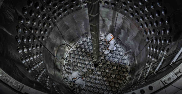 Akkuyu Nükleer Enerji Santrali’nde ilk üniteye temsili nükleer yakıt yüklendi