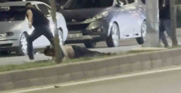 Aksaray'da bıçaklı saldırgan bir tokatla etkisiz hale getirildi