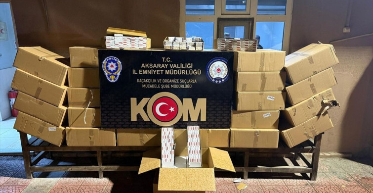 Aksaray'da Kaçakçılık Operasyonu: Üç Şüpheli Tutuklandı