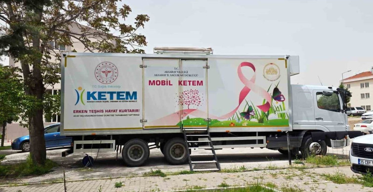 Aksaray'da KETEM Mobil Tarama Aracı Yenilendi