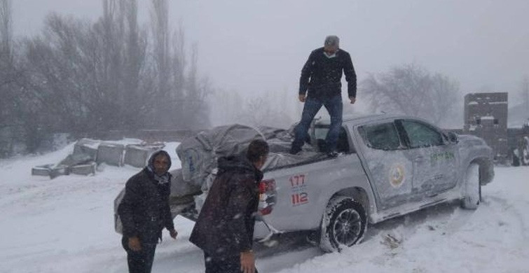 Aksaray'da Mahsur Kalan 117 Vatandaş Kurtarıldı