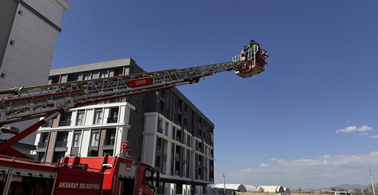 Aksaray'da Prizde Unutulan Şarj Aleti Yangına Neden Oldu