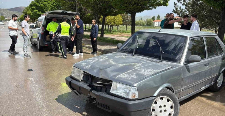 Aksaray'da Yaşlı Kadın Otomobilin Çarpması Sonucu Ağır Yaralandı